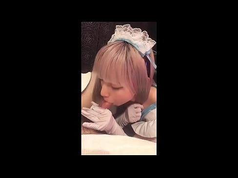 ❤️ Japanese Idol [mayuka], Frânsk faam kostúm, diel 1, blowjob en jerk off mei lotion ❌ Superseks op fy.hentaisun.ru ❌